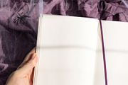 Halloween Journal Mockup Notebook, an Advertising Mockup by PawMockups (Thumbnail 3 of 11)