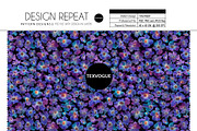 Blue Blooms - Seamless Patterns, a Pattern Graphic by texvogue (Thumbnail 2 of 16)