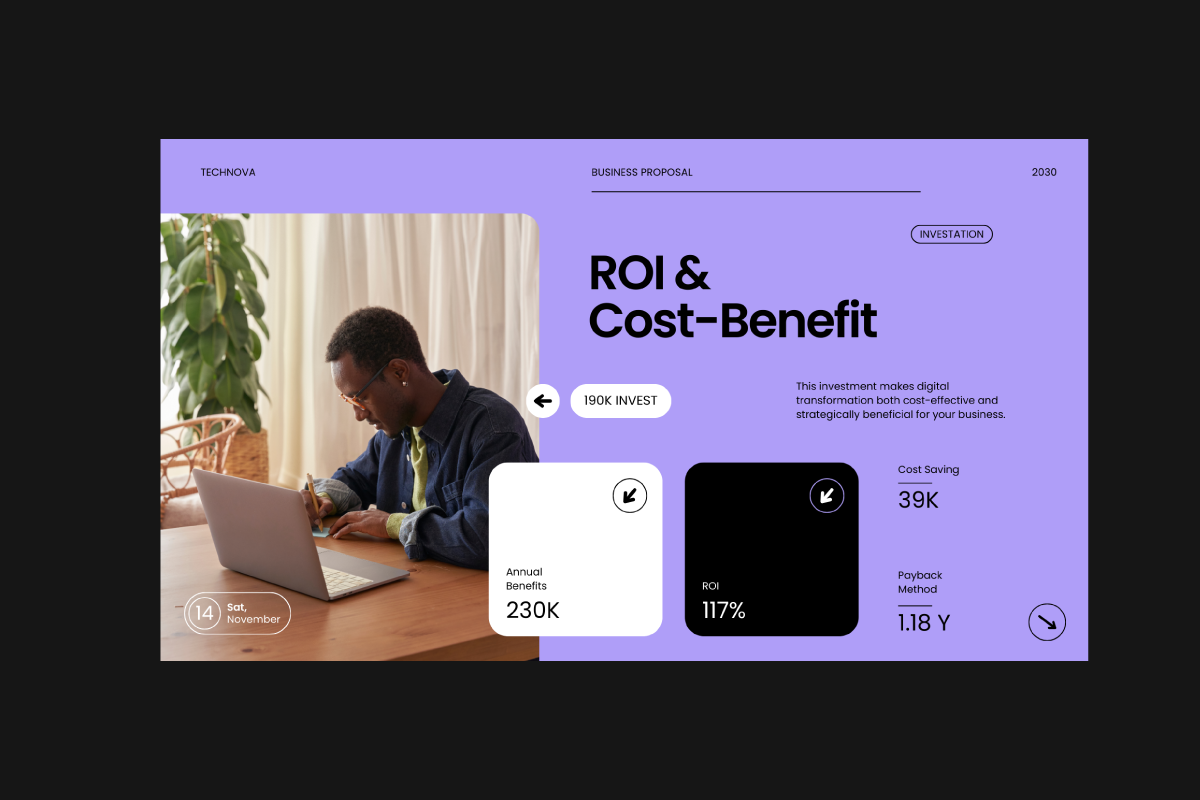 Digital Business - Google slides, a Presentation Template by Dirtytemp Studio (Photo 2 of 10)