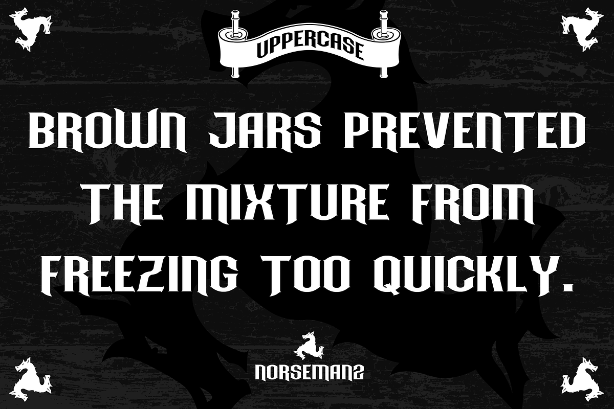 Norseman 2, a Serif Font by Alphabet Agency (Photo 2 of 5)