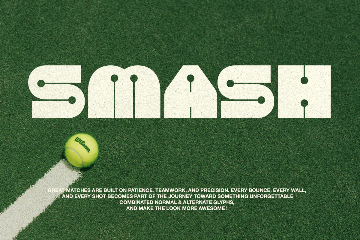 Gasno - Sport Display Logo Font, a Sans Serif Font by Pandeka Studio (Photo 7 of 9)
