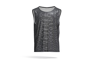 Black Football Bib Vest 3D Model, an Object 3D Model by rebrandy
