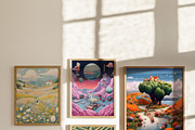 Surreal Posters Kids Room Gallery, a Graphic by SunnyAfternoons (Thumbnail 2 of 10)