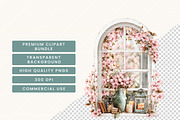 Floral Lifestyle Clipart Bundle, an Object Illustration by BusyDaydesign (Thumbnail 7 of 9)