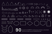 Outdoor Line Badges Creator, an Action Add-On by so.called.masha (Thumbnail 2 of 7)