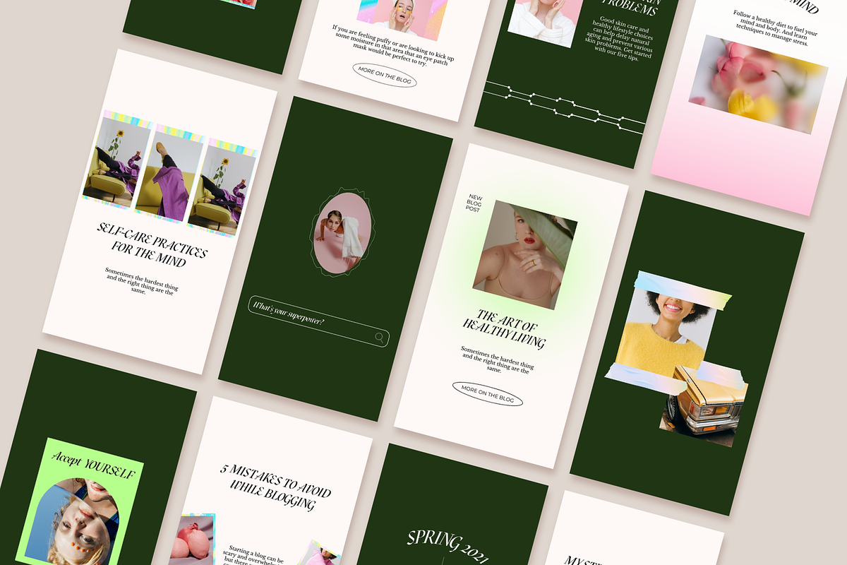 Inspirational Instagram Template, a Social Media Template by Bonumo (Photo 2 of 10)