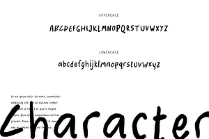 Arnold Letter Handwritten Font