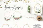 Vintage Christmas Watercolor clipart, a Seasonal Illustration by Yuliya Derbisheva (Thumbnail 6 of 14)