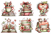 Back to School Clipart Bundle, a Seasonal Illustration by DreamArtGraphic (Thumbnail 2 of 4)
