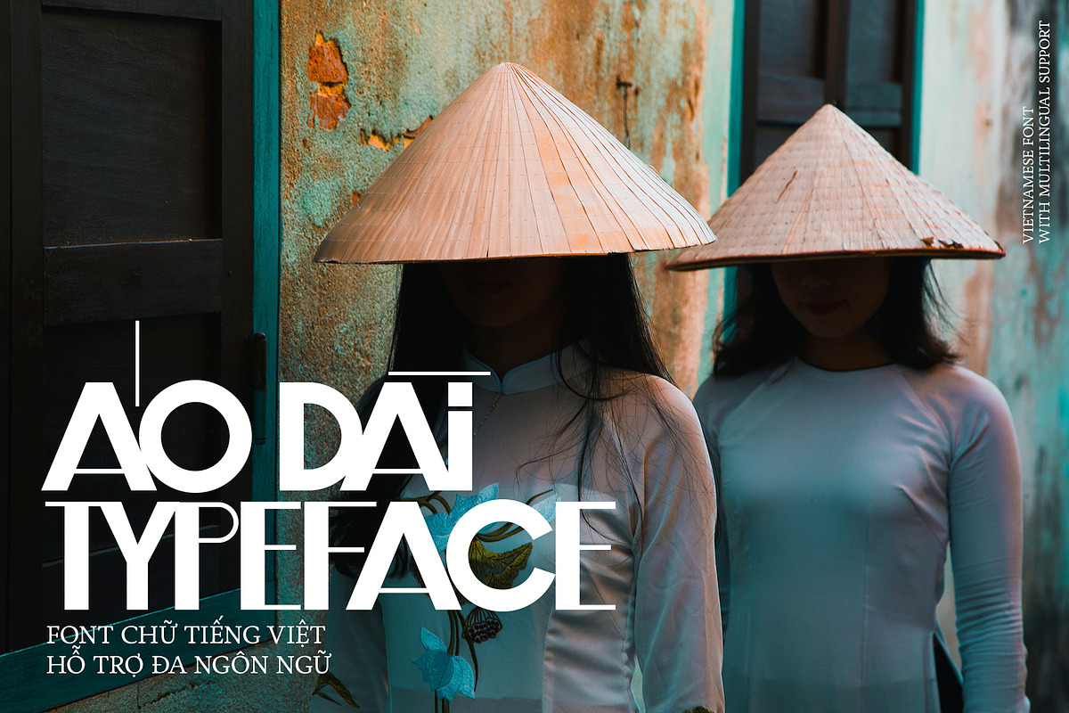 Aodai Typeface, a Sans Serif Font by One Pillar Studio (Photo 1 of 11)