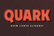 Bright lights show alphabet design, an Object Graphic by RevelStockart (Thumbnail 1 of 8)