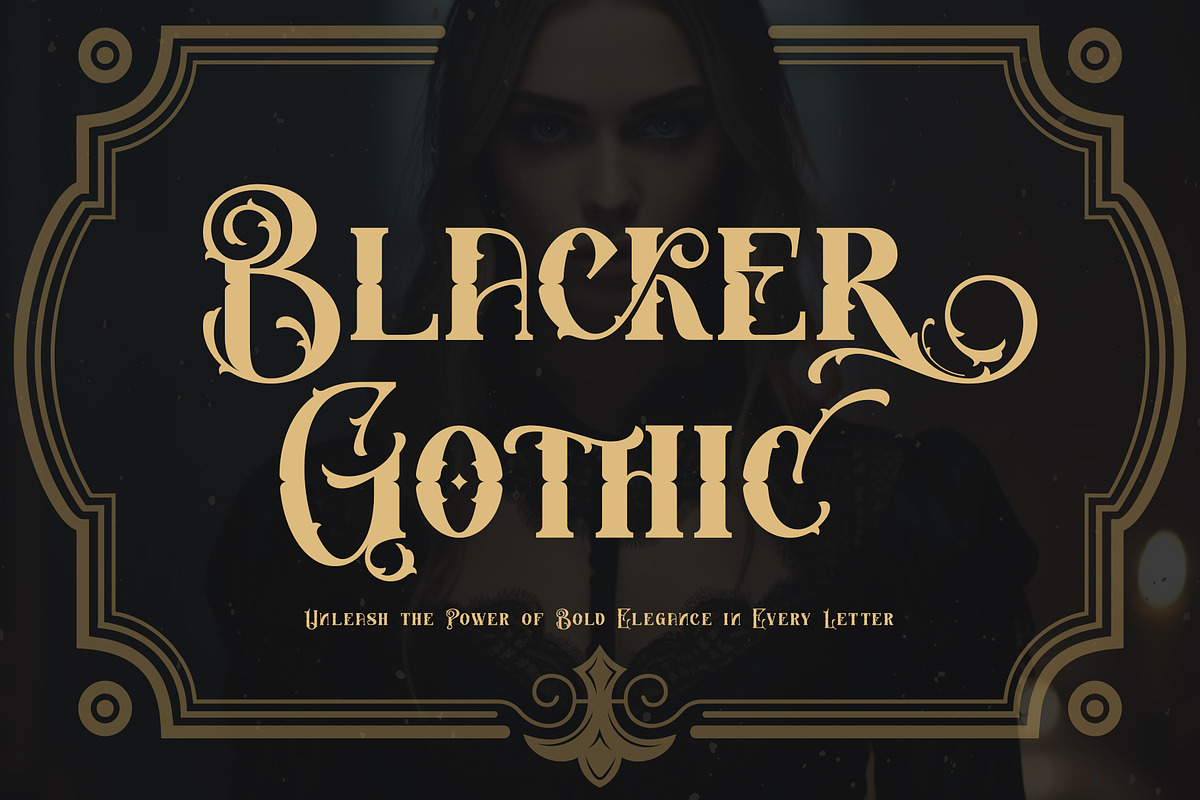 Blacker Gothic, a Blackletter Font by Letterara (Photo 1 of 15)