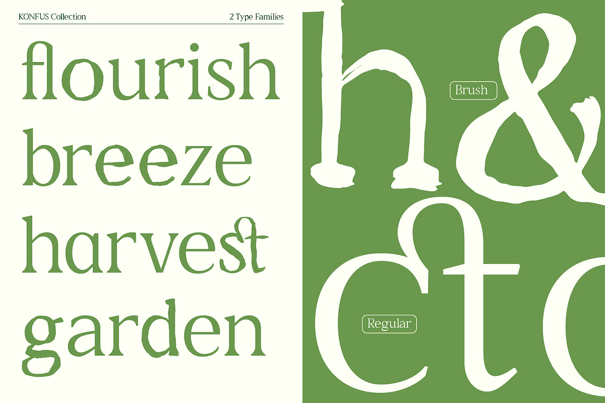 Konfus – Organic Modern Serif Duo, a Serif Font by Invasi Studio (Photo 3 of 15)