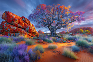 Desert sands and cracking clay are, a Nature Photo by ZinetroN