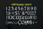 Galliso, a Serif Font by Dora Typefoundry (Thumbnail 11 of 17)