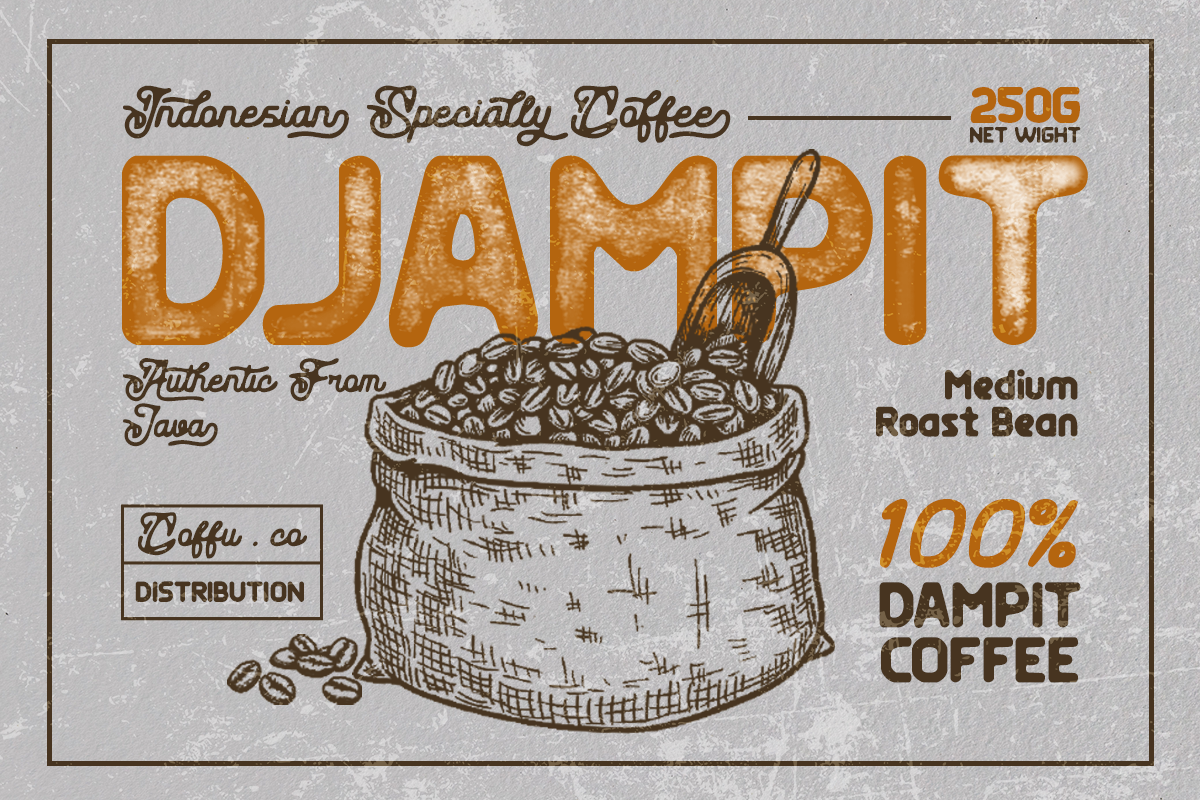 Leather Necks - Vintage Font Duo, a Script Font by Dharmas Foundry (Photo 3 of 13)