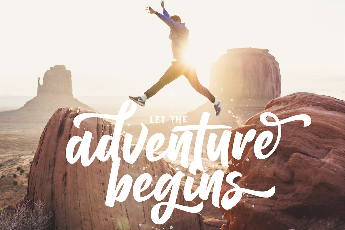 Balhgi Rizetons - Bold Script Font, a Script Font by StringLabs (Photo 5 of 10)