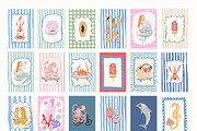 Nursery Wall Art Prints Bundle, a Background Graphic by Artemsky (Thumbnail 17 of 19)