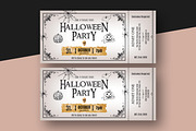 Halloween Ticket, an Invitation Template by Amit Debnath (Thumbnail 5 of 6)