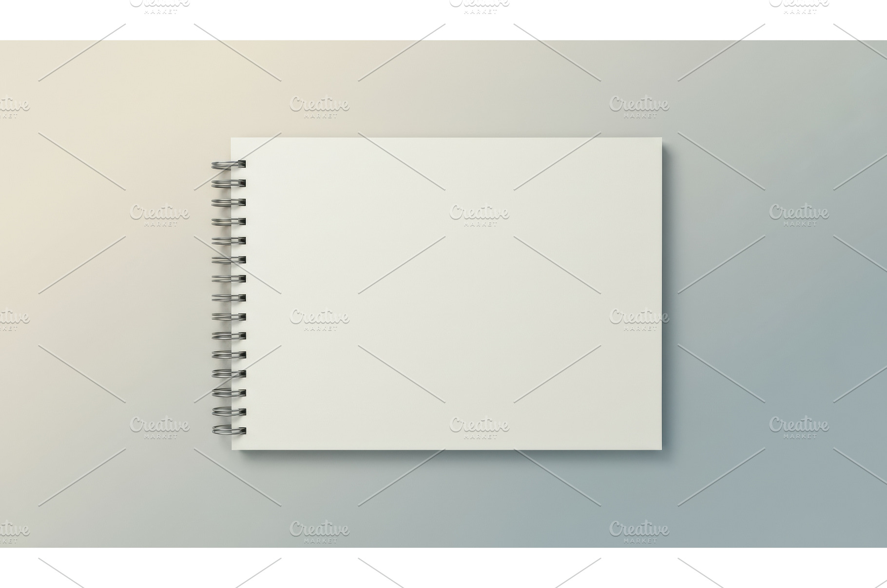 Blank square spiral bound notebook, a School & Education Photo by Igor Tichonow
