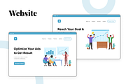 Digital Marketing Illustration, a Person Illustration by Twfoo Studio (Thumbnail 3 of 6)