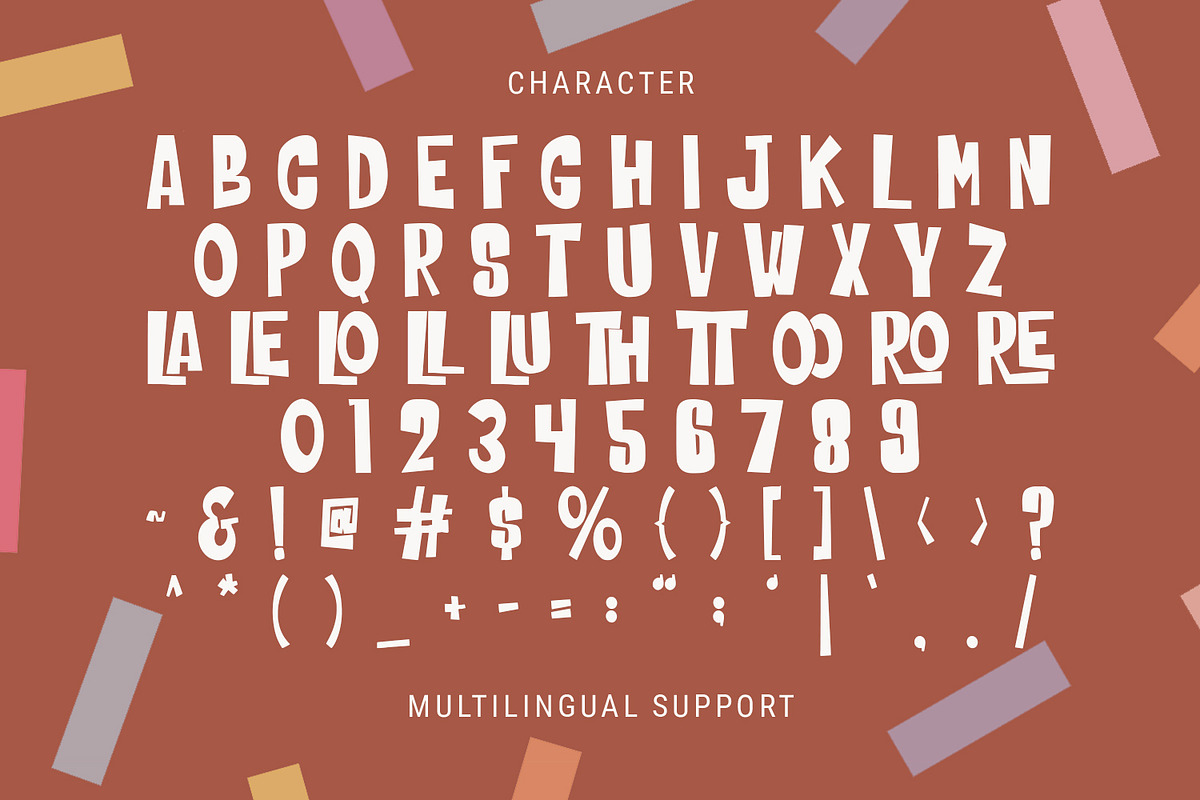 Ketto Kokka Playful Display Typeface, a Sans Serif Font by Maulana Creative (Photo 4 of 8)