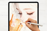 True Watercolor Brushes for Procreat, a Brush Add-On by nikiartcorner (Thumbnail 4 of 8)