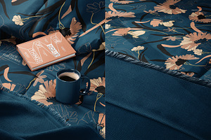 Microfiber Comforter Mockup Set