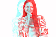 Anaglyph Photoshop Effect, an Action Add-On by S Graphic Studio (Thumbnail 2 of 3)