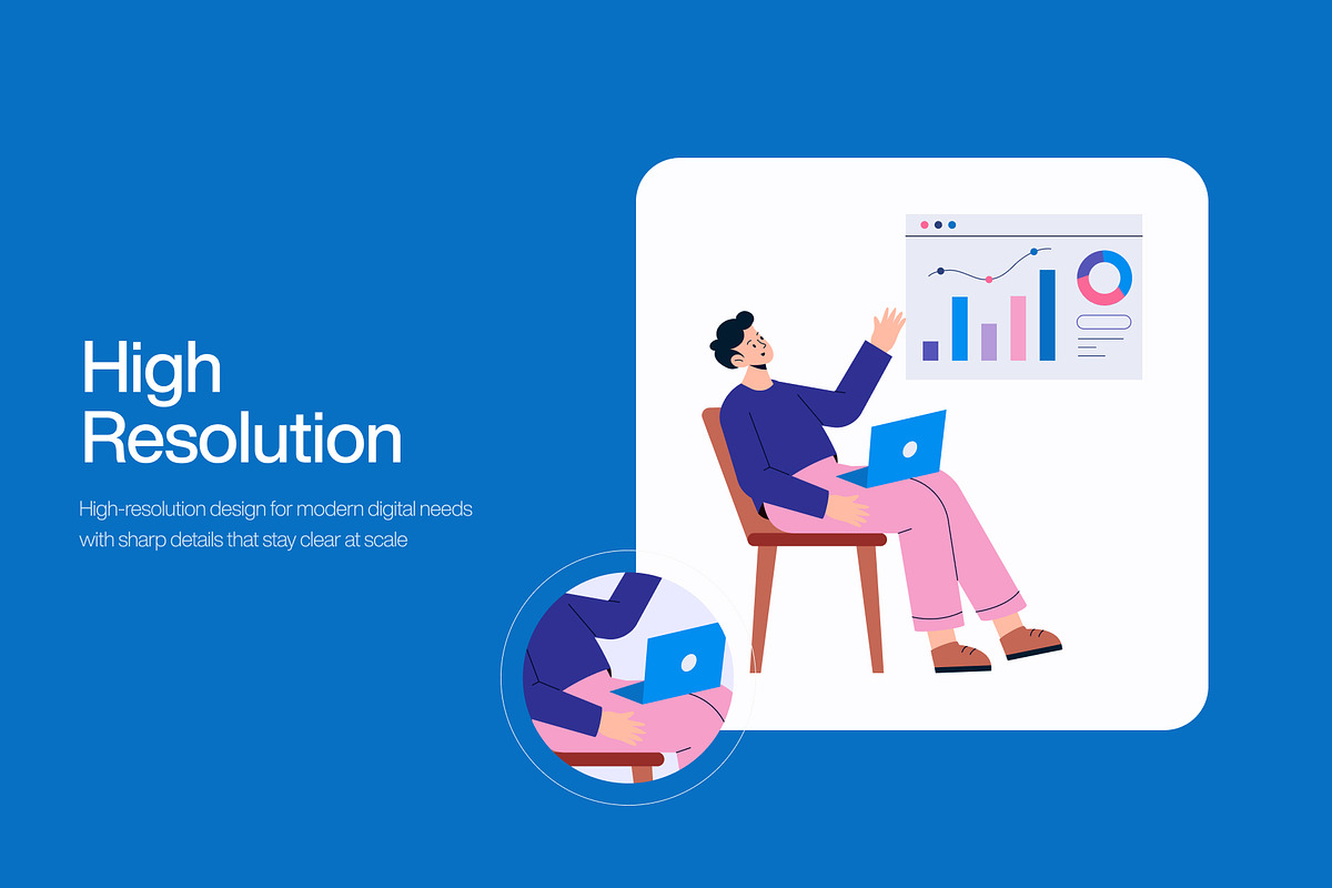 Digital Marketing Bundle, a Technology Illustration by Brickclay (Photo 3 of 14)