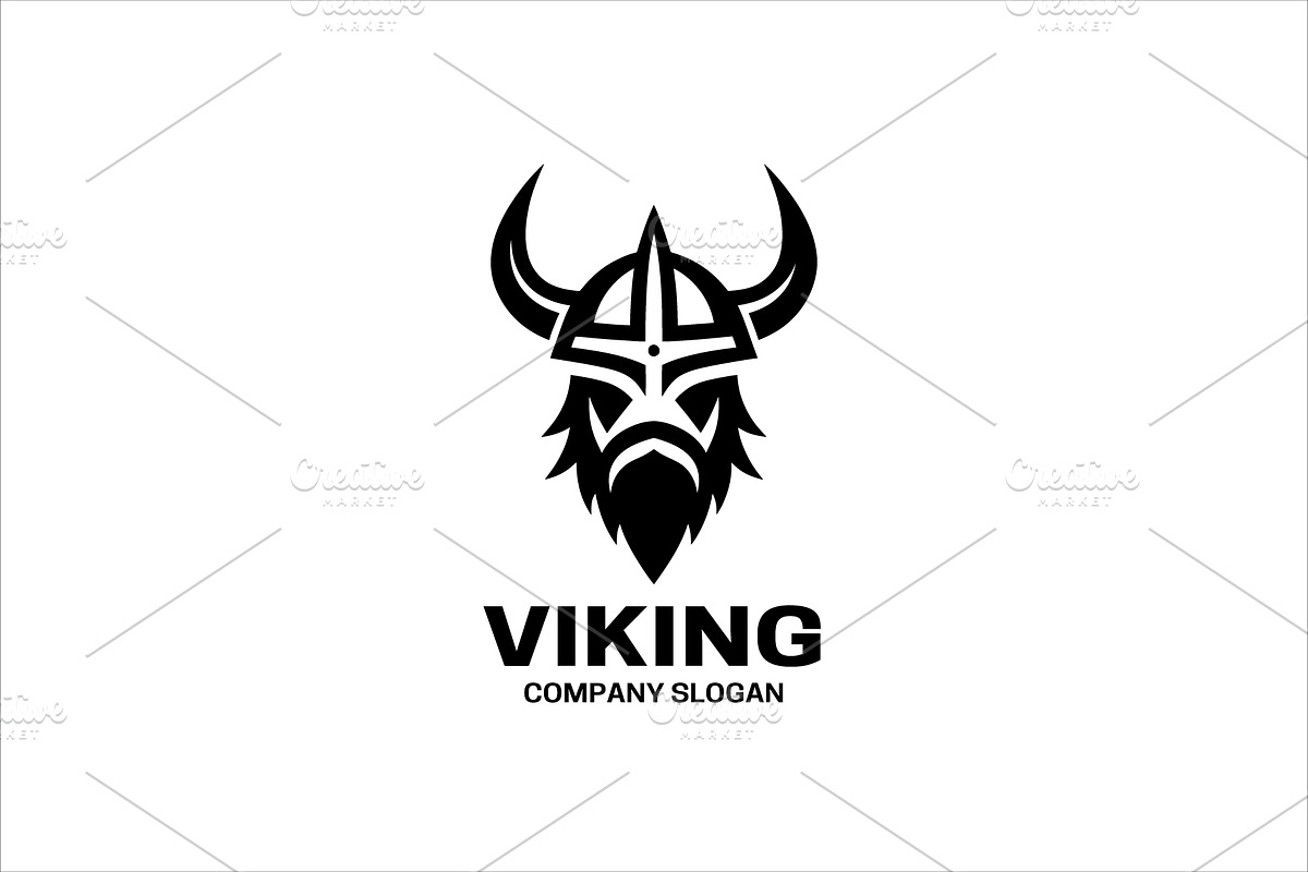 Viking Logo Design Template, a Branding & Logo Template by Vectorium Studio