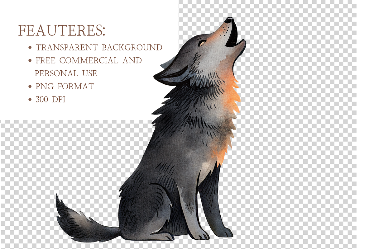 Cute Halloween Clipart PNG, a Seasonal Illustration by MockupWizard (Photo 5 of 6)