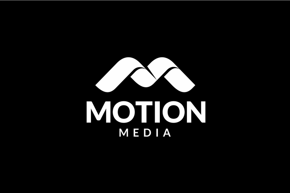Motion Media Letter M Colorful Logo, a Branding & Logo Template by yopie (Photo 3 of 4)