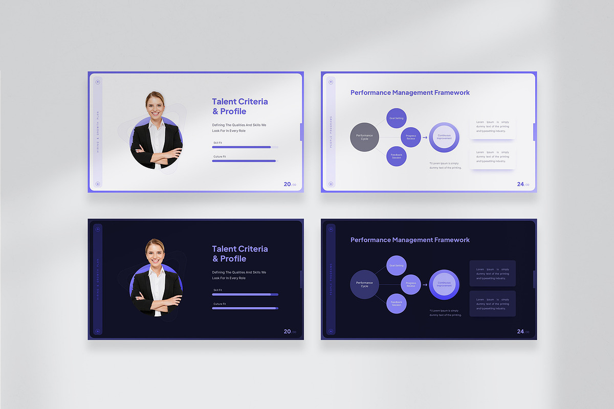 Human Resource Pitch Deck PowerPoint, a Presentation Template by New Coral Design (Photo 4 of 6)