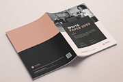 WhitePaper | Canva, Word, InDesign, a Brochure Template by DesVert (Thumbnail 6 of 6)