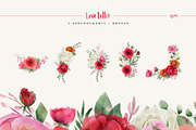 Love Letter - Peony Watercolour, an Illustration by AM Studio (Thumbnail 3 of 6)