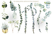 Watercolor Flower Shop, an Object Graphic by Budogoshch (Thumbnail 3 of 5)