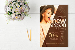 New Season Arrivals Flyer Template