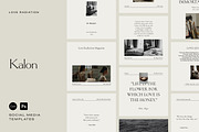 BUNDLE Instagram Templates Canva PS, a Social Media Template by Love Radiation Studio (Thumbnail 7 of 13)