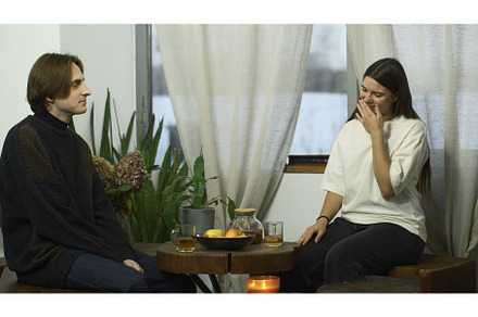 Students communicate and drink tea, a Person Photo by Media Whale Stock