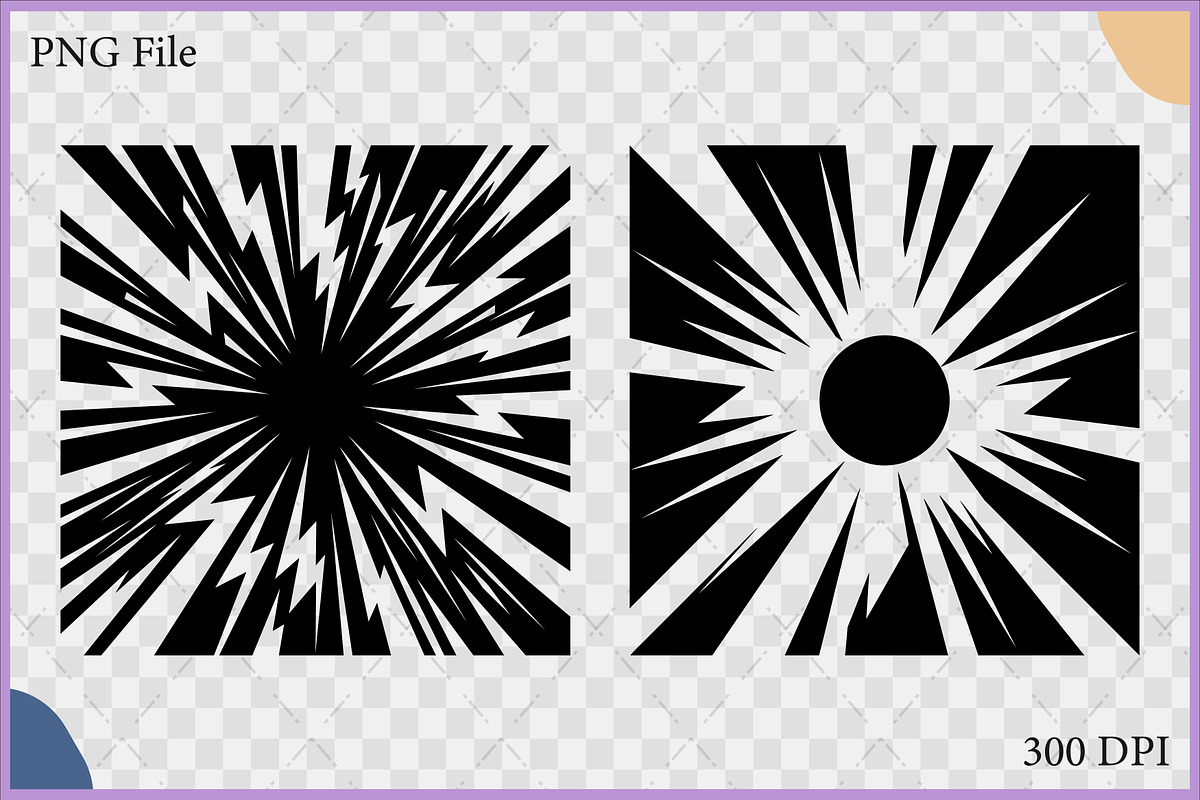 Radial Speed Line Explosion Vector, a Background Graphic by Gfx Expert Team (Photo 2 of 3)
