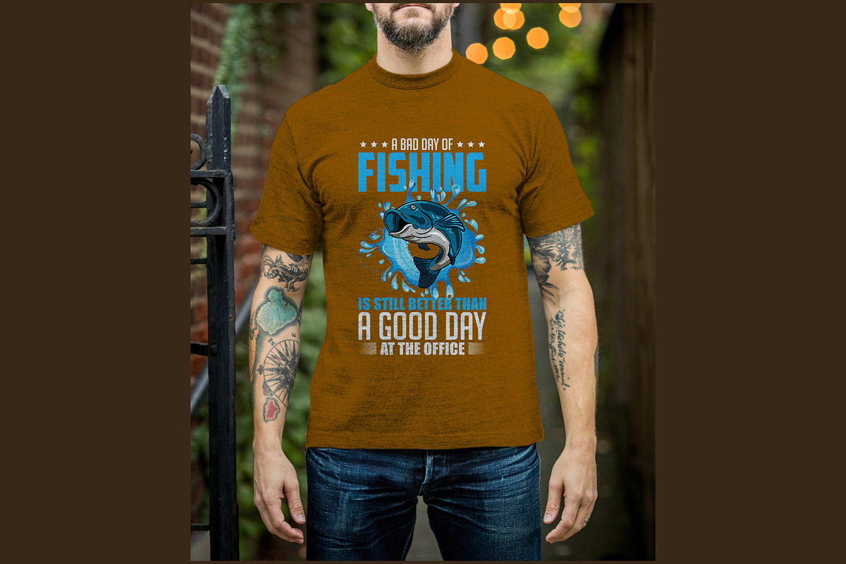 Funny Fisherman T Shirt Design, a Graphic by Vector Portal (Photo 3 of 5)