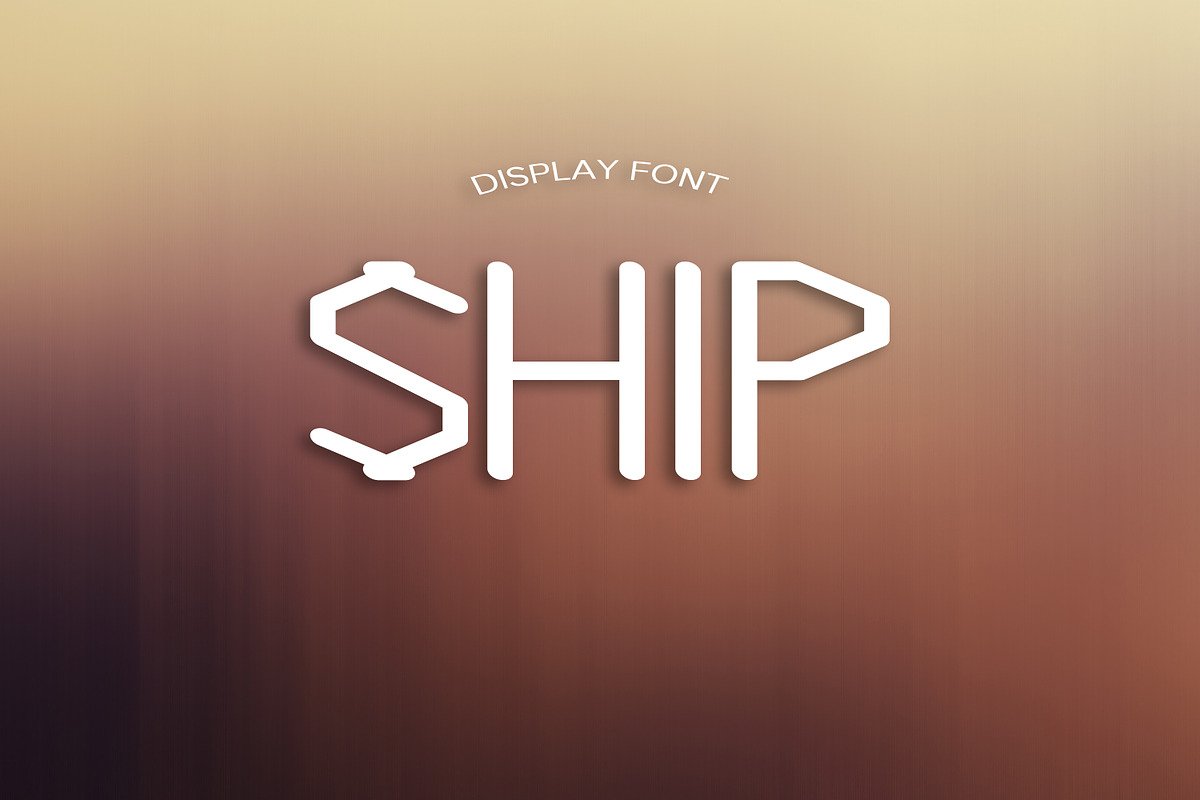 SHIP font