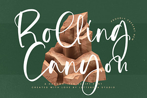 Rolling Canyon Handwritten Script