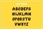 Bananas! Font - By Milk and Searle, a Font by Milk and Searle (Thumbnail 2 of 5)