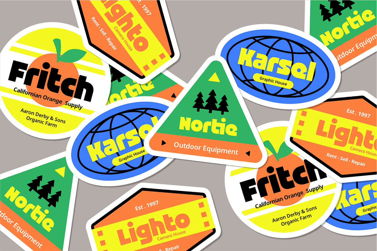 FORMEDIAL - Retro Geometric Display, a Sans Serif Font by Cruizy & Co (Photo 3 of 11)