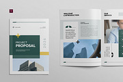 Corporate Project Proposal, a Brochure Template by KreateTribe (Thumbnail 1 of 8)