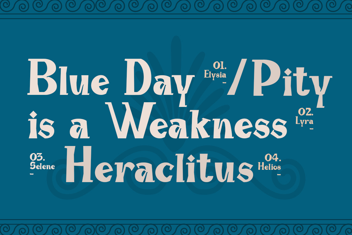 Gragilia - Ancient Greek Font, a Serif Font by Pandeka Studio (Photo 5 of 9)