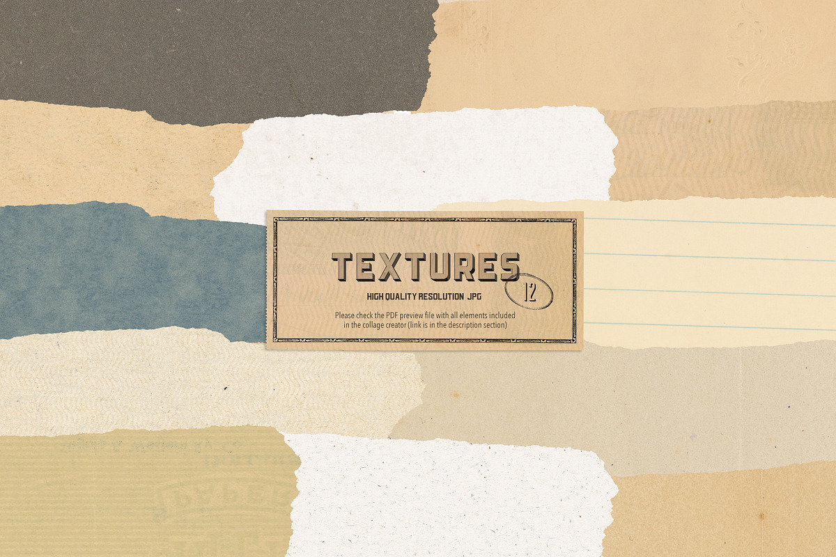Vintage Collage Creator 1170+ Assets, an Object Graphic by Veris Studio (Photo 56 of 56)