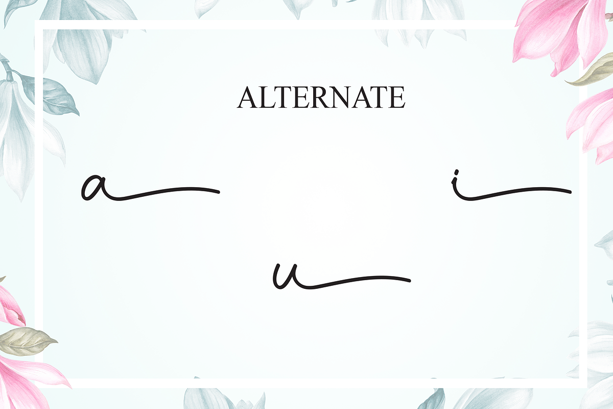 Adelya | Script Font, a Handwritten Font by Scratchones (Photo 8 of 9)